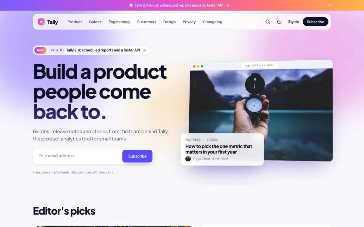 Launch preview