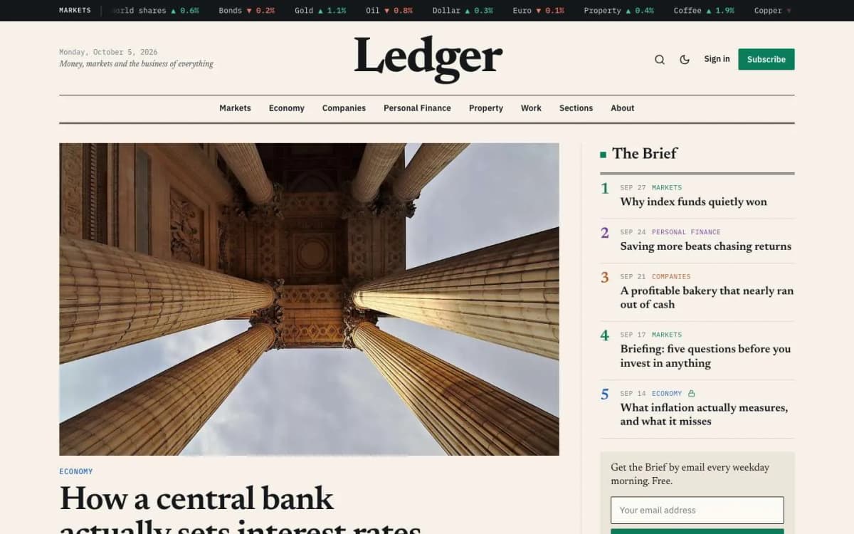 Ledger preview