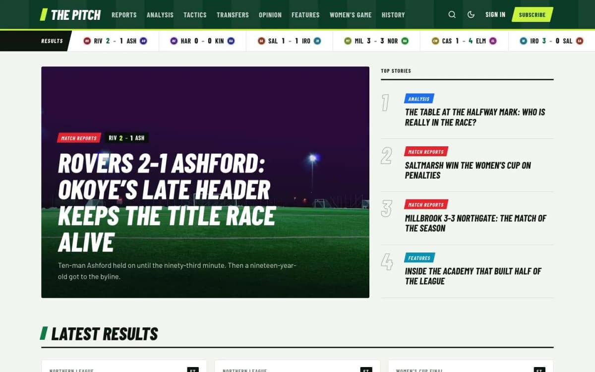 Pitch preview